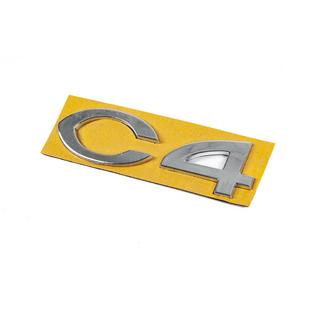 Nápis C4 8665.Y4 (108 mm x 30 mm) Citroen C-4 2004–2010 fotografie 2