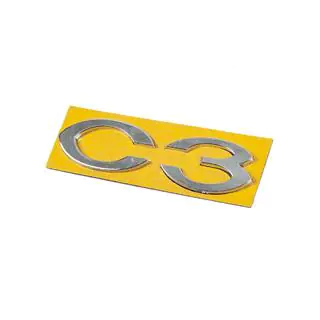 Nápis C3 (113 x 30 mm) fotografie 2