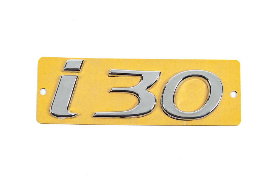 Hyundai I-30 2012–2017 Nápis I30 (108 × 37 mm) Image