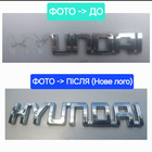 Hyundai Nápis Hyundai (10,0 cm × 1,5 cm) fotografie 4