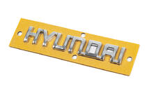 Hyundai Nápis Hyundai (10,0 cm × 1,5 cm) fotografie 2