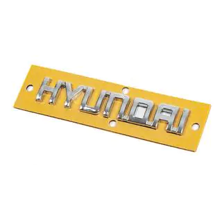 Nápis Hyundai (10,0 cm × 1,5 cm) fotografie 2