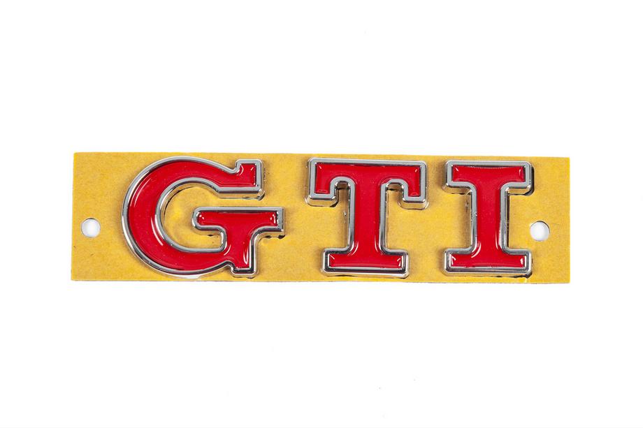 Nápis GTI (90 mm x 25 mm) Fotografie 1