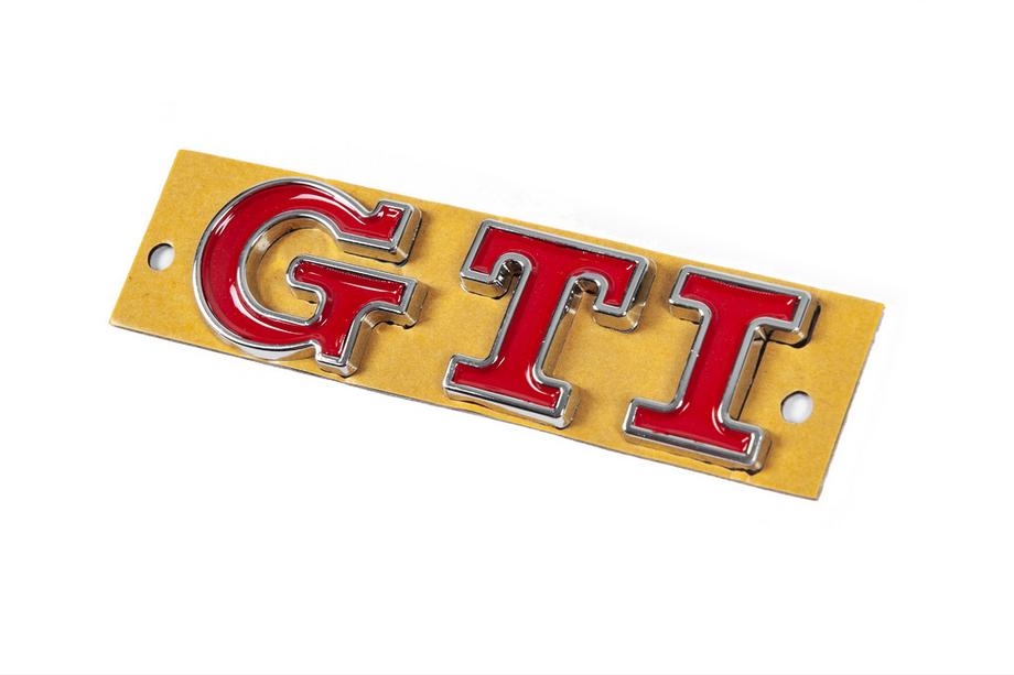 Nápis GTI (90 mm x 25 mm) Fotografie 2
