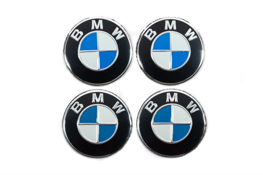 BMW Samolepky na středové krytky kol 56 mm J1012 (4 ks) Image