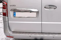 Mercedes Vito/V-class W447 2014– Lišta nad SPZ 2dveřová (nerez) fotografie 1
