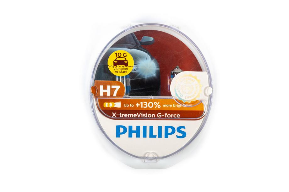 Žárovka do hlavního světlometu Philips H7 55W 12972XVG X-treme Vision G-Force +130% Fotografie 1