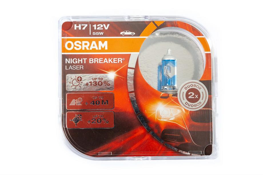 Žárovka do světlometu Osram H7 55W Night Breaker Laser +130% 64210NBL Fotografie 1