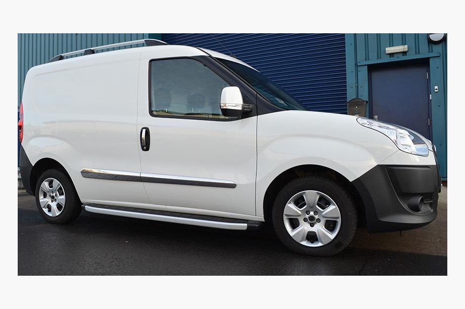 Peugeot Bipper 2008–2017 Chromové kryty klik dveří (4 ks, nerez) Fotografie 2