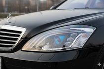 Mercedes S-class W221 2005–2013 Faceliftové přední světlomety (design Maybach X222) fotografie 5