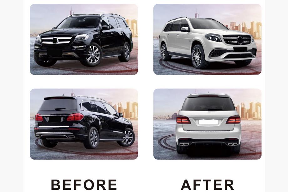 Mercedes GL/GLS třída X166 2012–2019 Restylingový kit z GL na GLS AMG Fotografie 5