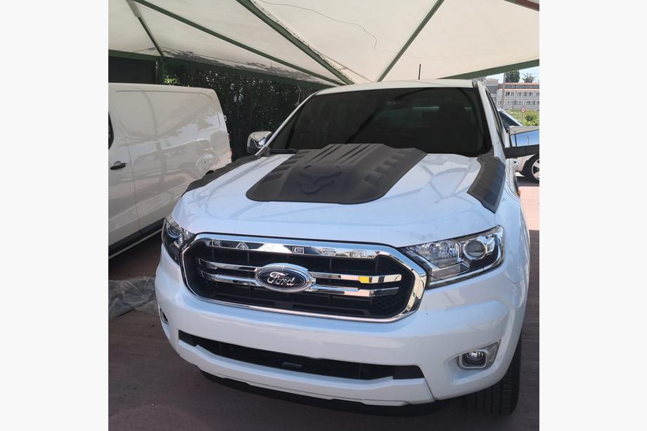 Ford Ranger 2011–2022 Kryt kapoty V2 (ABS) Fotografie 2