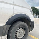 Volkswagen Crafter 2016– Široké lemy blatníků (4 ks, černé) fotografie 1