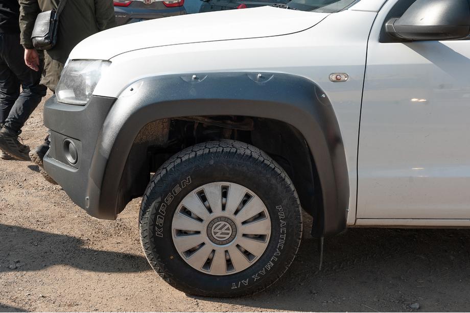Volkswagen Amarok 2010–2022 Rozšiřující lemy blatníků EuroCap (ABS, šroubované) Image