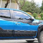 Mitsubishi L200 2015–2024 Horní lišty dveří 2019+ (6 ks, ABS) fotografie 1