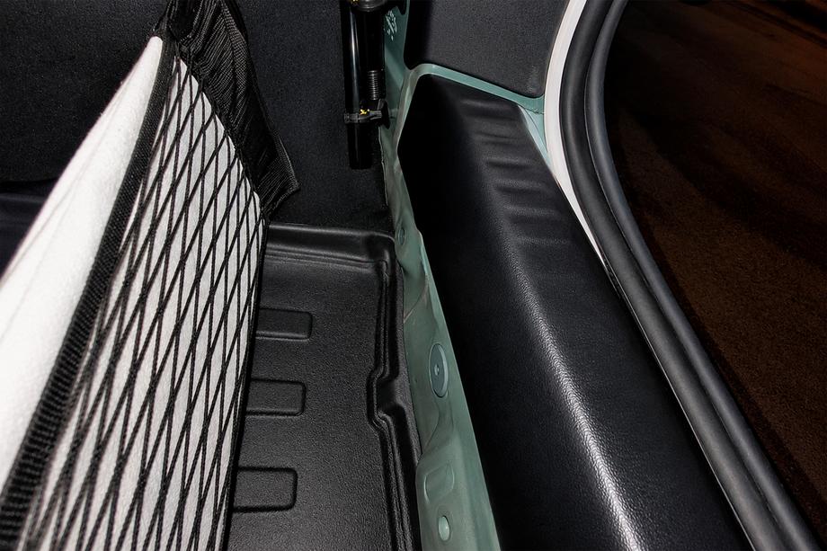 Dacia Sandero 2021– Ochranné lišty zadního prahu EuroCap (4 ks, ABS) Fotografie 7