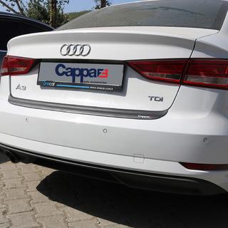 Ochranná lišta zadního nárazníku EuroCap (2017-2020, ABS) Audi A3 2012–2020 fotografie 2