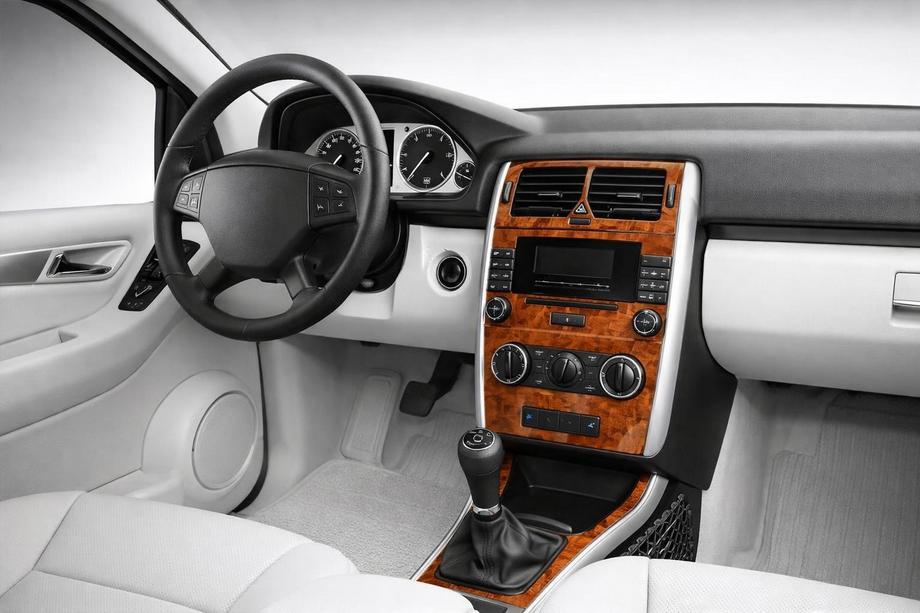 Mercedes A-сlass W169 2004–2012 Kryty palubní desky Hliník Image