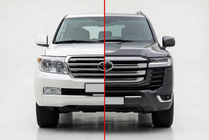 Toyota Land Cruiser 200 2007–2021 Kompletní restylingová sada pro LC 300 High-Line (plná sada) fotografie 1