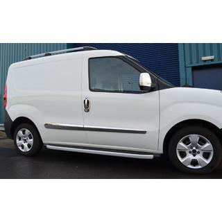 Kryty dveřních klik a rámečky (8 ks, nerez) Peugeot Bipper 2008–2017 fotografie 2