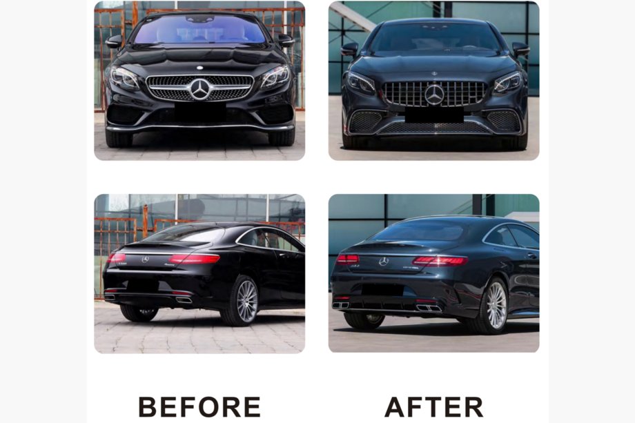 Mercedes S-class C217 Coupe 2014–2020 Kompletní bodykit S65 AMG Image