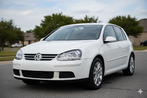 Volkswagen Golf 5 2003–2009 Přední světlomety s LED světly Silver (2 ks) fotografie 1