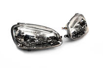 Volkswagen Golf 5 2003–2009 Přední světlomety s LED světly Silver (2 ks) fotografie 3