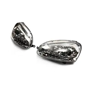 Přední světlomety s LED světly Silver (2 ks) fotografie 2