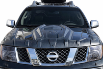 Nissan Navara 2006–2015 Kryt kapoty (ABS) fotografie 2