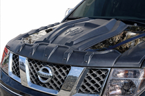 Nissan Navara 2006–2015 Kryt kapoty (ABS) fotografie 1