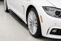 BMW řada 4 F32/F33/F36 2012–2020 Boční prahy EuroCap (černé) fotografie 1