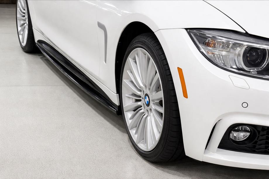 BMW řada 4 F32/F33/F36 2012–2020 Boční prahy EuroCap (černé) Image