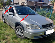 Opel Astra G Classic 1998–2012 Nástavce lemů blatníků (sada 4 ks, černé metalické) fotografie 1