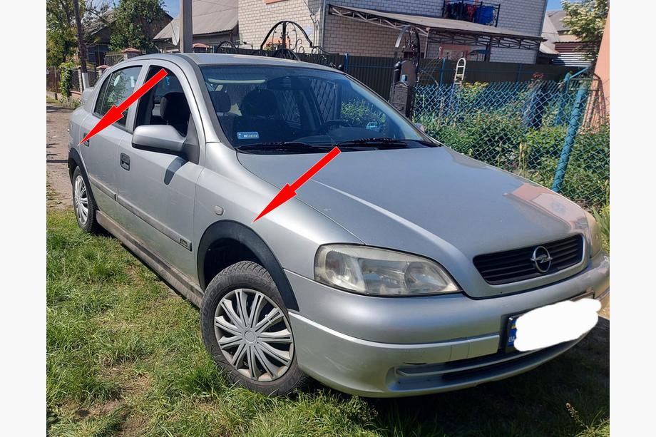 Opel Astra G Classic 1998–2012 Nástavce lemů blatníků (sada 4 ks, černé metalické) Image