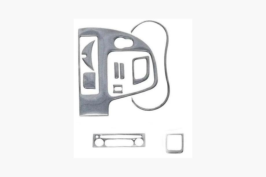 Renault Kangoo 2008–2020 Karbonové dekorační kryty palubní desky (malá sada) Image