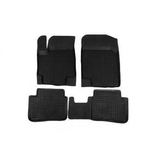 Gumové koberce do auta s okrajem (4 ks, Polytep) Hyundai Accent 2011–2017 fotografie 1