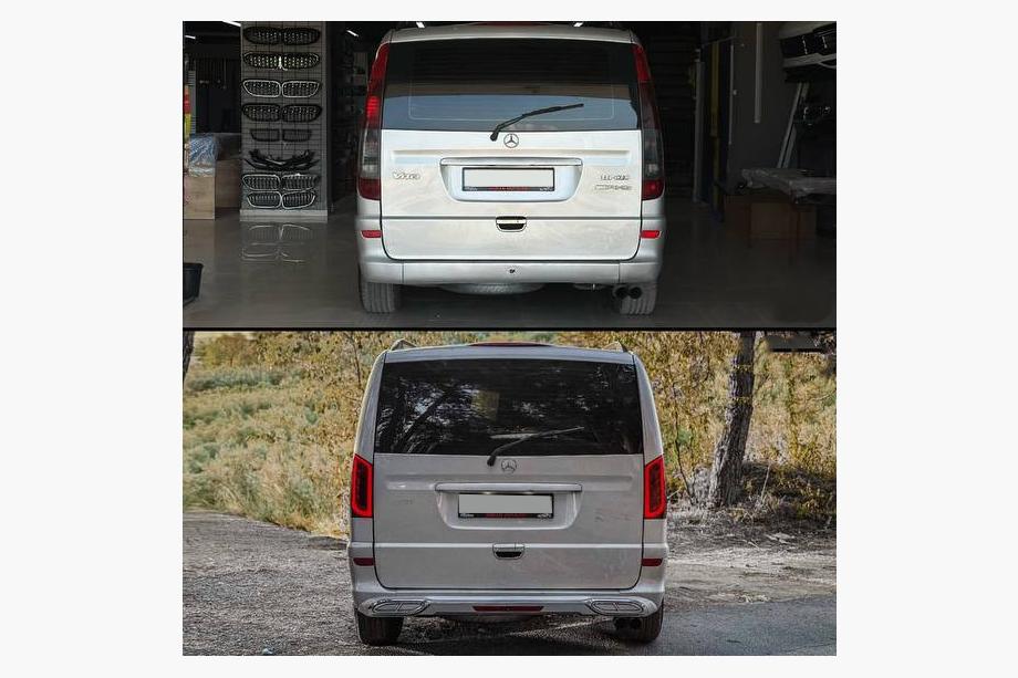 Mercedes Vito W639 2004–2014 Restylingový kit pro W447 Maybach Fotografie 9