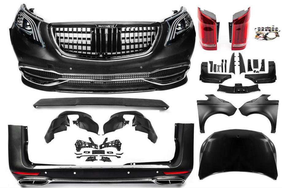 Mercedes Vito W639 2004–2014 Restylingový kit pro W447 Maybach Fotografie 3