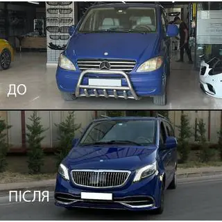 Restylingový kit pro W447 Maybach Mercedes Viano 2004–2014 fotografie 1