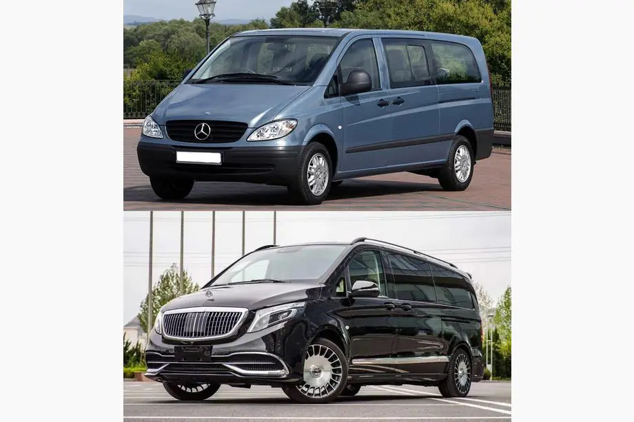 Mercedes Viano 2004–2014 Restylingový kit pro W447 Maybach Fotografie 10