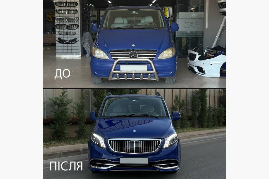Mercedes Viano 2004–2014 Restylingový kit pro W447 Maybach Fotografie 9