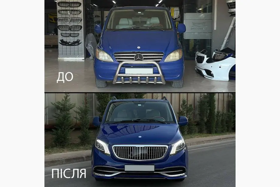 Mercedes Viano 2004–2014 Restylingový kit pro W447 Maybach Fotografie 9