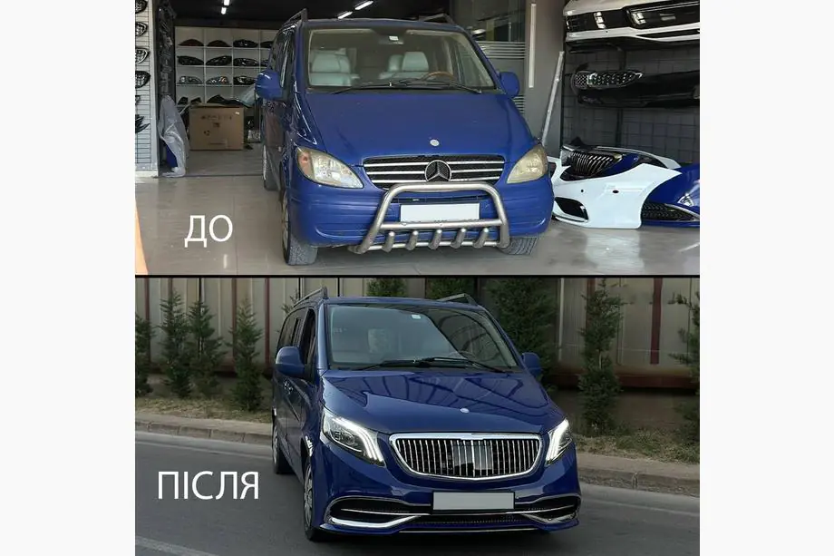 Mercedes Viano 2004–2014 Restylingový kit pro W447 Maybach Fotografie 8