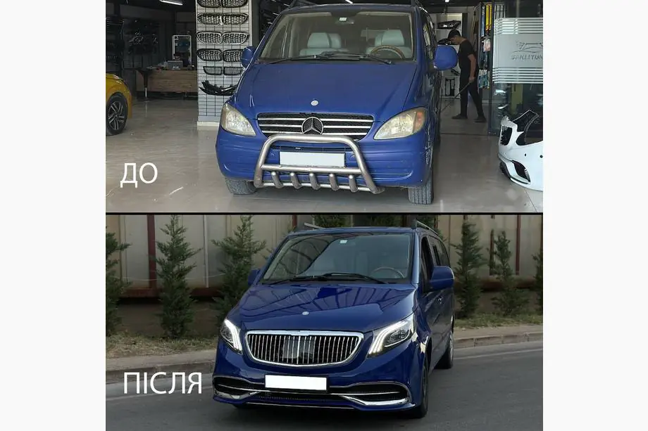 Mercedes Viano 2004–2014 Restylingový kit pro W447 Maybach Fotografie 1