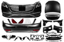 Mercedes S-class W221 2005–2013 Facelift kit pro X222 Maybach S600 fotografie 2