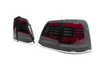 Toyota Land Cruiser 200 2007–2021 Zadní světla 2008-2015 (sekvenční červené) fotografie 4