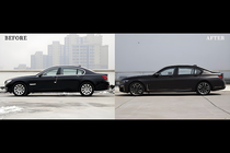 BMW řady 7 F01/F02 2008–2015 Restylingový kit pro G12 M760 (s výměnou víka kufru a zadních blatníků) fotografie 132