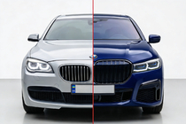 BMW řady 7 F01/F02 2008–2015 Restylingový kit pro G12 M760 (s výměnou víka kufru a zadních blatníků) fotografie 1