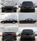 BMW řady 7 F01/F02 2008–2015 Restylingový kit pro G12 M760 (s výměnou víka kufru a zadních blatníků) fotografie 129