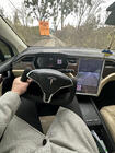 Tesla Model X 2015– Volant typu yoke (Alcantara, vyhřívaný) fotografie 2